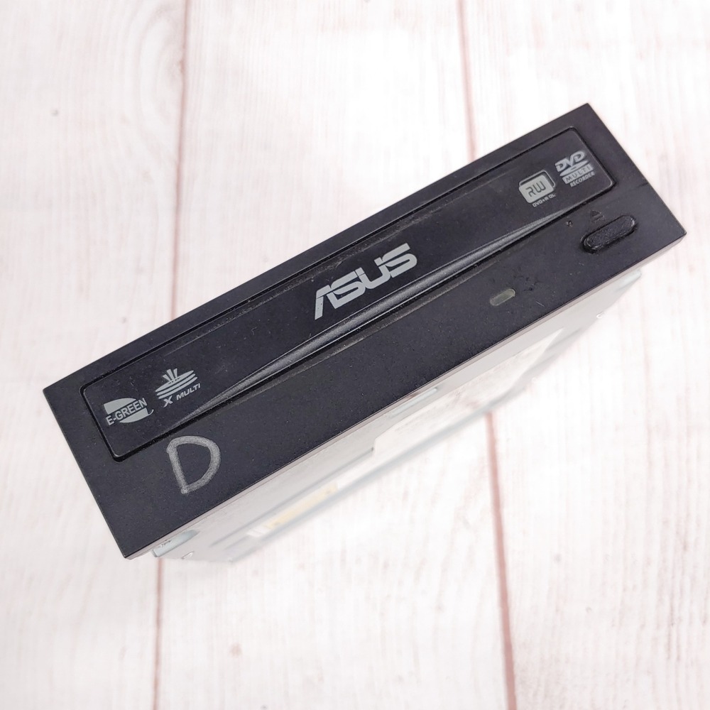 TESTED - ASUS DRW-24B1ST DVD CD Rewritable Internal Drive - SATA Black Bezel
